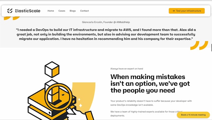 design coaching website for speaker, trainer, or consultant