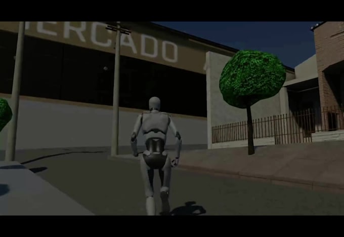 do unity3d stylized low poly game environment design open world map vr metaverse
