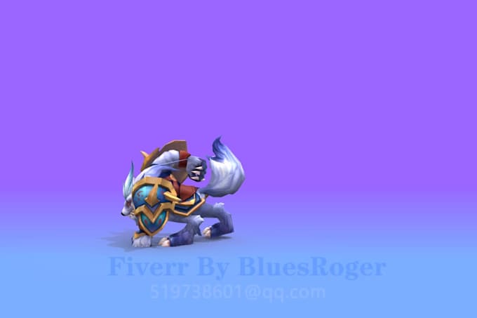 3d cartoon game animation design