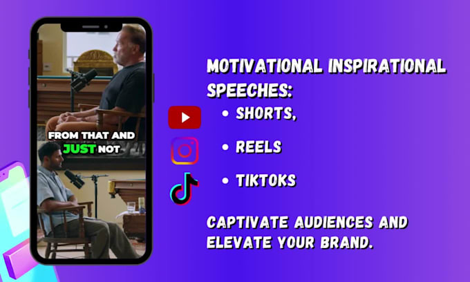 create motivational videos shorts and reels