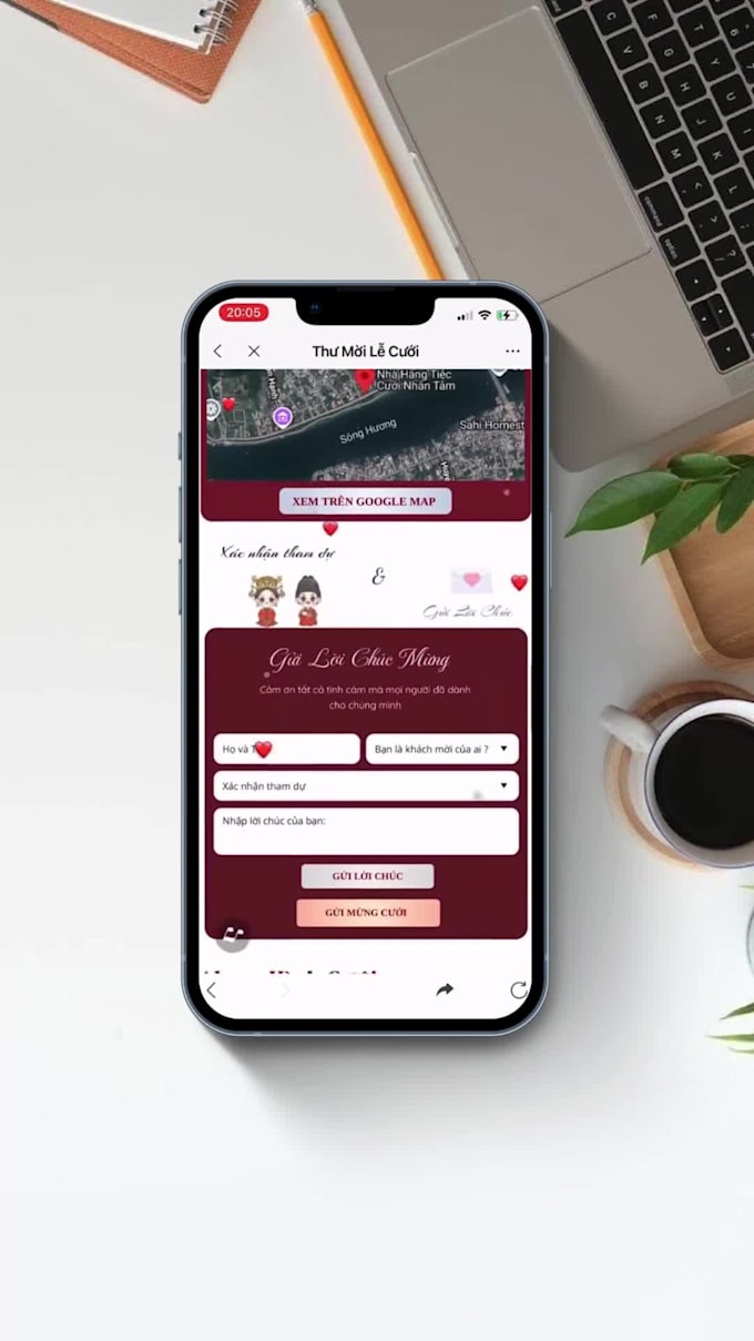 create your wedding invitation website from beautiful templates