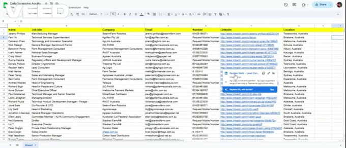 do web scraping, yellow pages scraping , data extraction