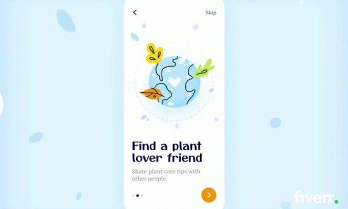 do onboarding screen or splash screen designs for mobile apps
