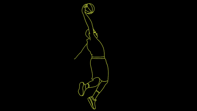 create digital line art video animation in 2d for ads