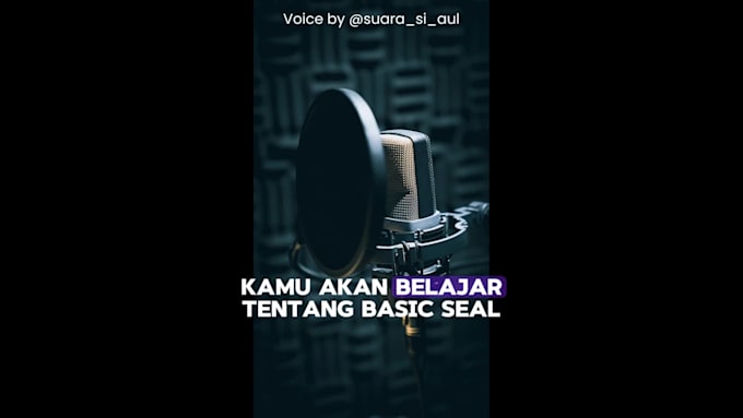 do record indonesian male voice over and dubber