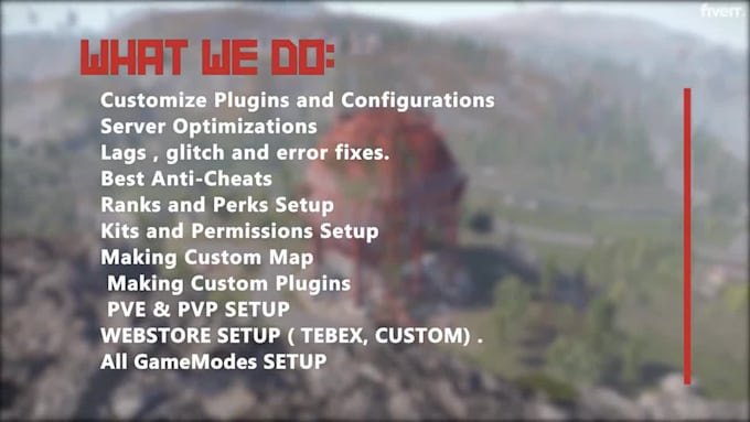 configure rust plugins or setup rust server