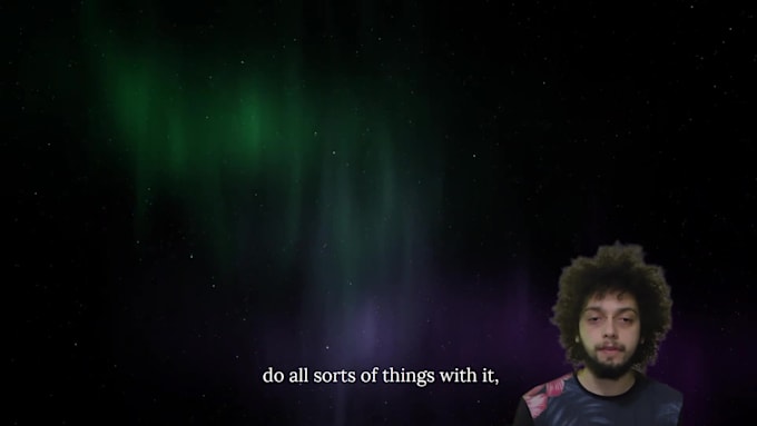 put the right background on your green screen video or chromakey