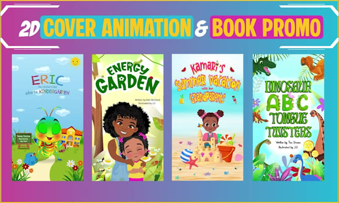 create book trailers, animations and promos