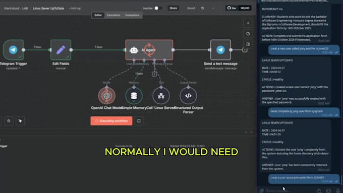 build custom n8n automation workflows and API integrations for your business