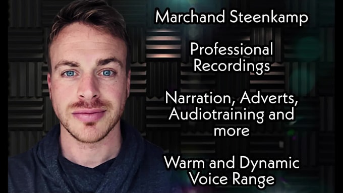 record a professional british male voice over