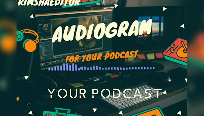 do waveform or audiogram for podcast
