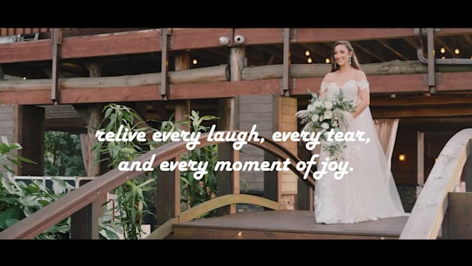 do wedding and event video editing with cinematic storytelling