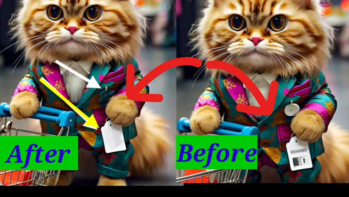 ad or remove text objects logo from your photo and video
