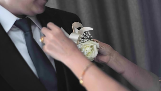do creative wedding video editing with cinematic look