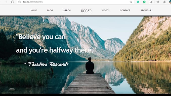make responsive websites using html, css and javascript
