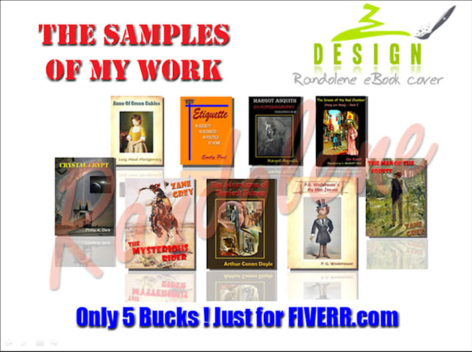 create a PROFESSIONAL Kindle eBook cover, Design and Render it