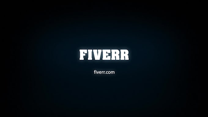 create fast light logo reveal intro