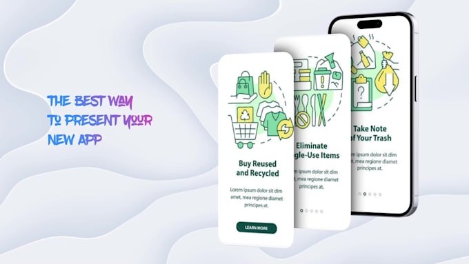 create an brand website promo or app promo video