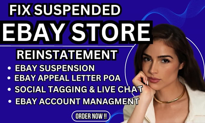 reinstate permanent ebay suspension invoice ebay restriction with appeal letter