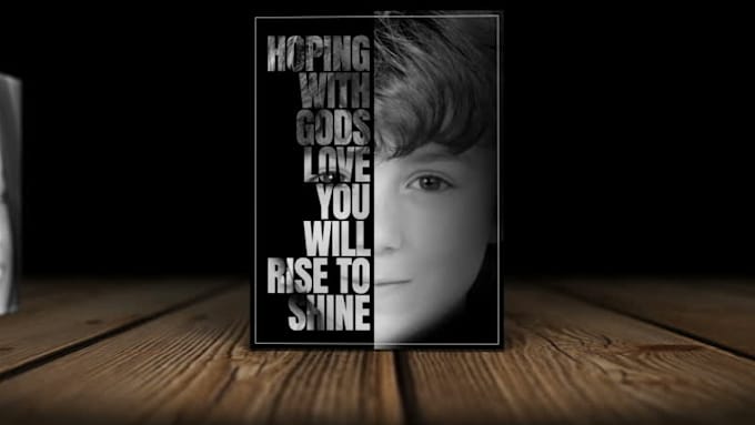 create TYPOGRAPHY portrait poster