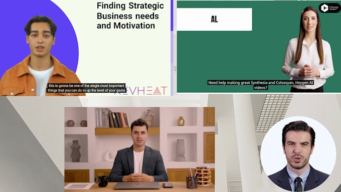 create engaging spokesperson ai generated videos with synthesia ai heygen