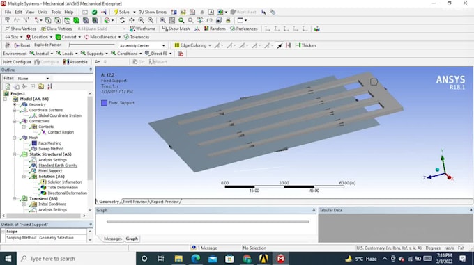 do structural   and thermal stress analysis using ansys workbench