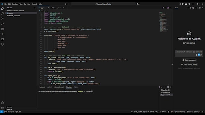 build ai chatbot using python and streamlit