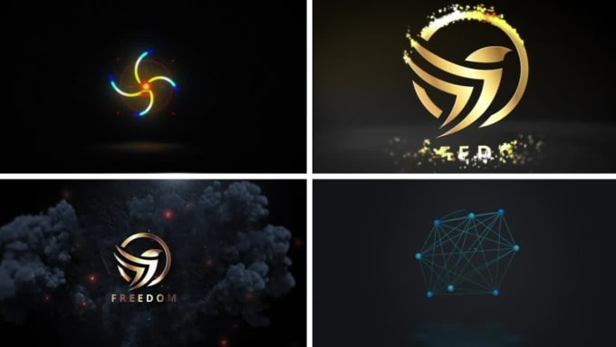 create awesome custom logo animation or animated intro video