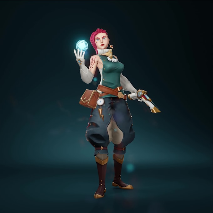 Do 3d character modeling for games, films and projects by Alijato1 | Fiverr