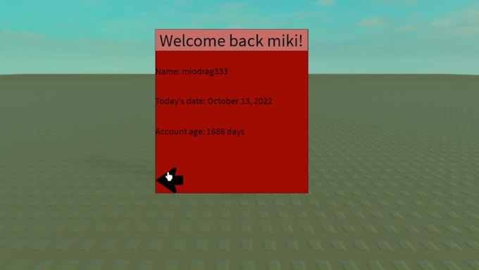 Script something basic in roblox studio for you by Mikithescripter | Fiverr
