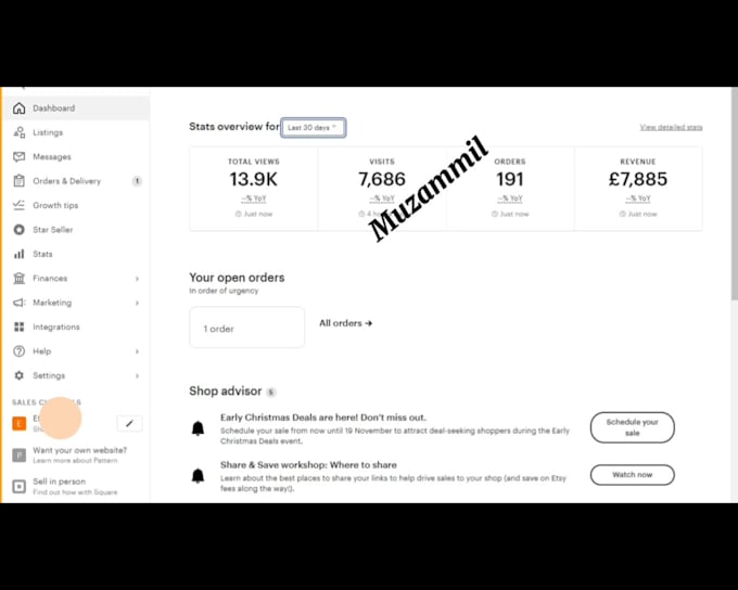 do etsy shop setup, etsy SEO, and etsy store management