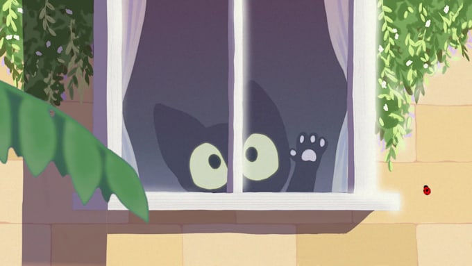 draw background for your stream or animation project