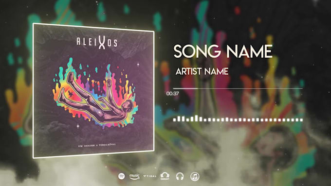 make this dope music visualiser