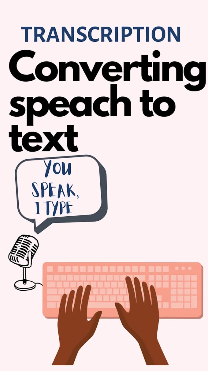 provide quality transcription of your audios and videos