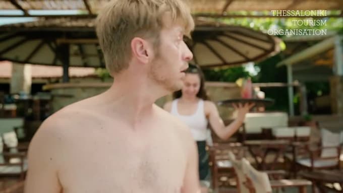 write a dangerously funny commercial ad script that sells