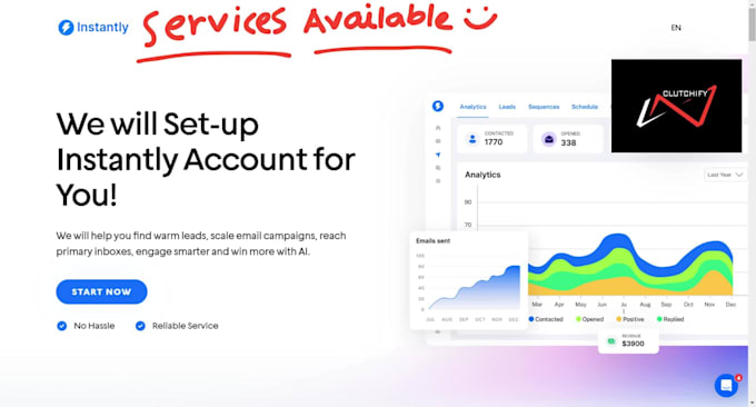 Set up instantly ai for cold email outreach by Abdulmonis | Fiverr