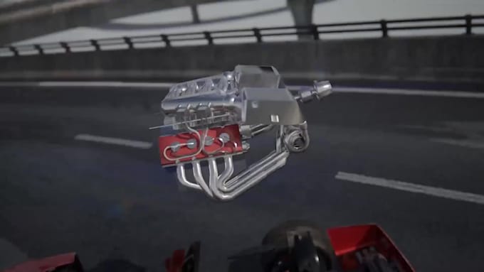 create cinematic cgi car edits with stunning motion visuals