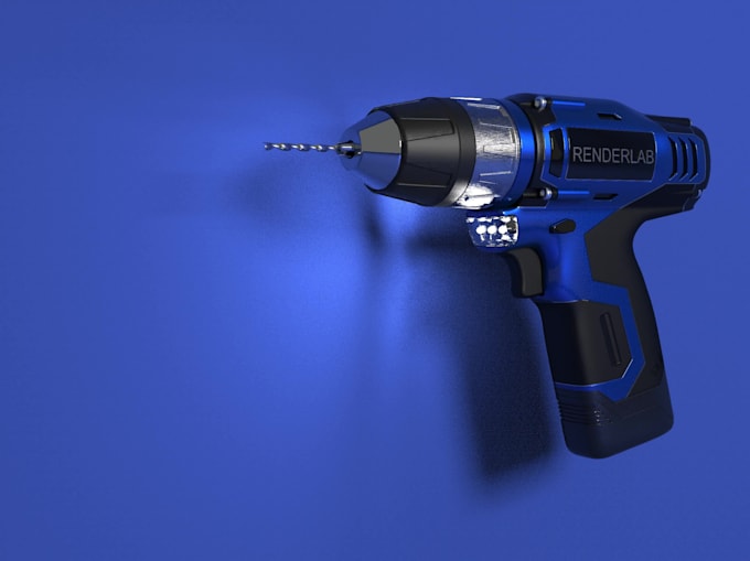 3d model a product and render