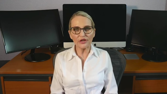 be your screen actress or presenter