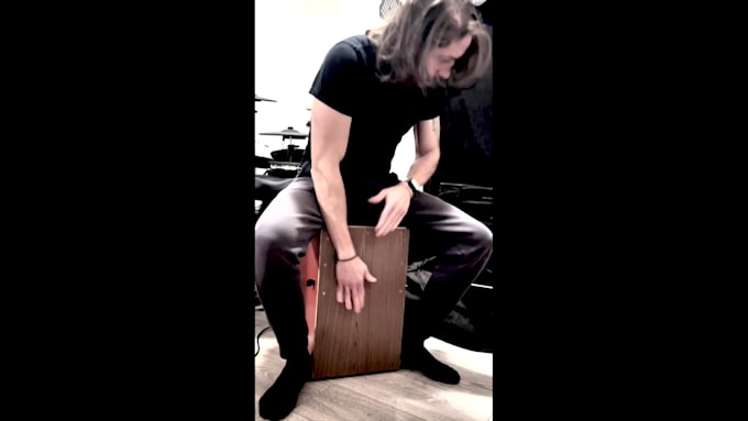 record cajon tracks for your song or cover