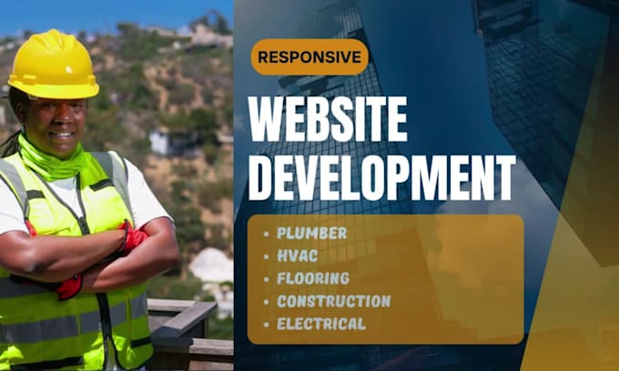 do contractor company website development for hvac, plumbing, flooring