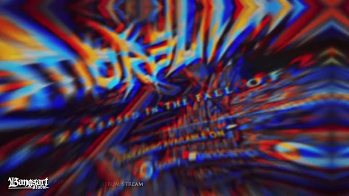 make music visualizer or stream video for metal rock etc
