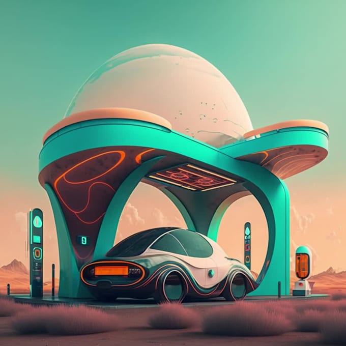 create a eye catching custom ai images using a mid journey