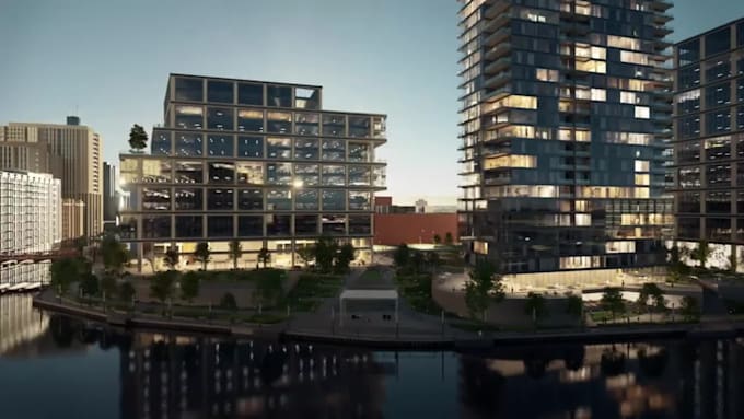 3d architectural rendering, exterior, interior, and walk through ...