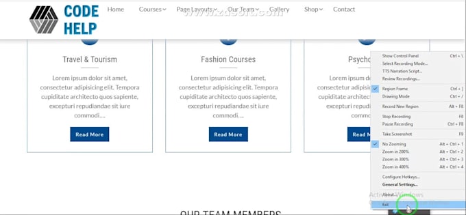 create your landing page with wordpress elementor