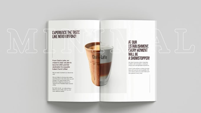 design company profile, annual report, business proposal etc