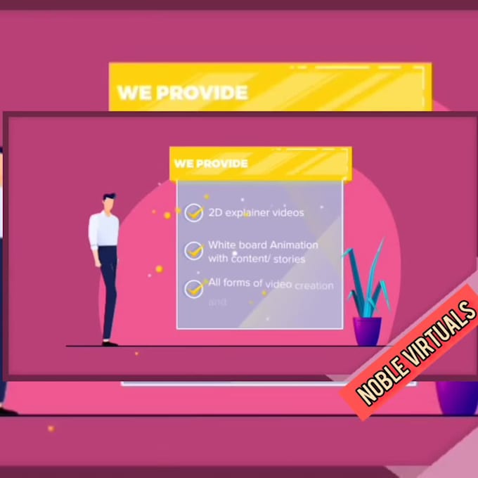 create white board animation 2d and 3d explainer video
