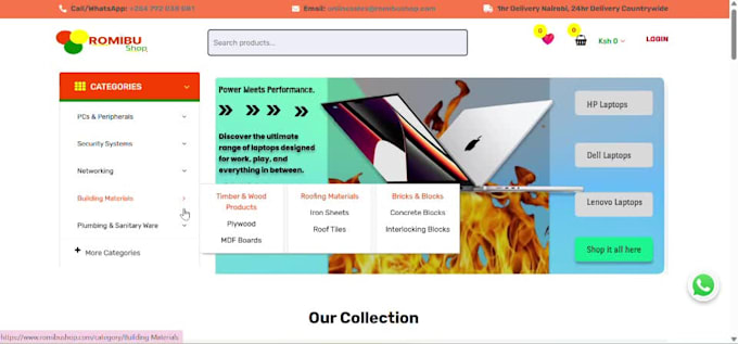 develop software using HTML CSS javascript  and node js