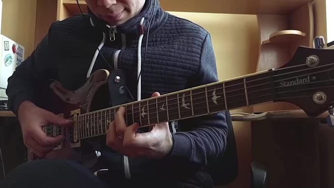 record ambient electric guitar