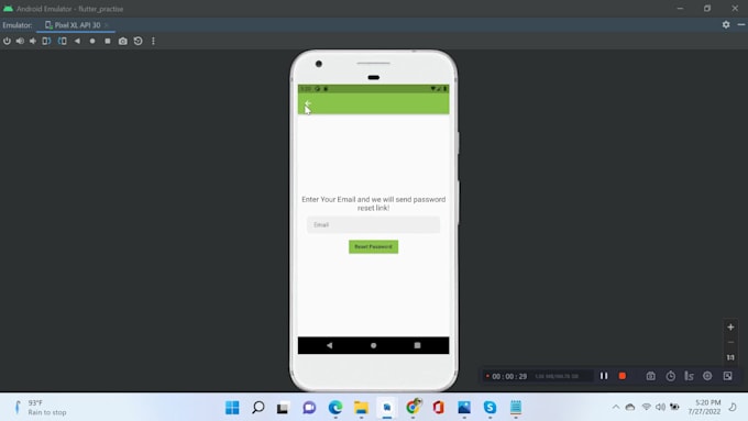 develop or fix bugs, errors, issues in flutter app